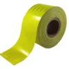 Fita adesiva refletiva lima limao fluorescente amarelo verde 10cm 2