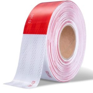 Fita Faixa Refletiva Lateral Parachoque Caminhao van onibus trailer