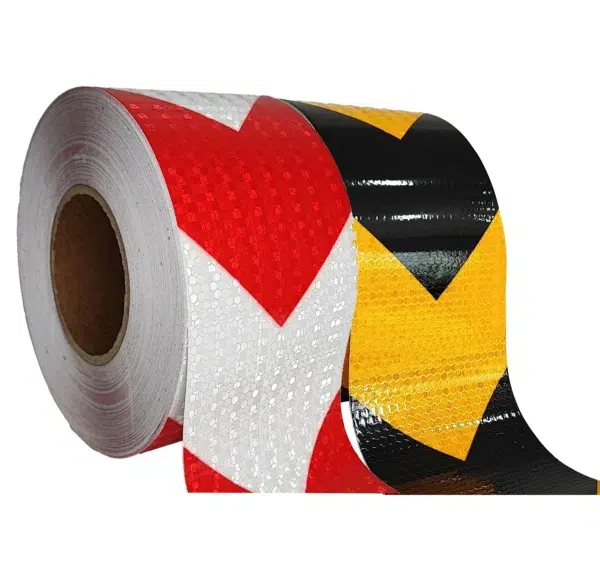 Fita refletiva refletivo refletiva desenho seta sentido sinal placa sentido 10cm largura