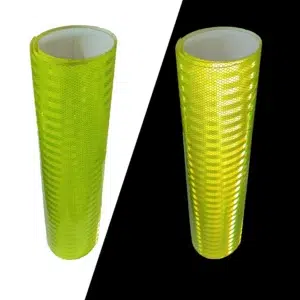 Rolo adesivo refletivo Tipo III Lima Limão 61cm Largura