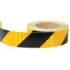 fita faixa adesivo listrado zebrada refletiva prismatica amarelo preto