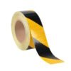 fita faixa adesivo zebrada listrada refletiva prismatica amarelo preto 3