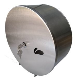 Dispenser Papel Higienico Rolao Noble Inox Escovado Rolo 500m