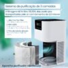 filtro carvao gases hepa 13 purificador ar GL k805 5