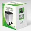 lixeira inox pedal acionamento dupla 15l 30l biovis coleta 2