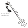 acendedor eletrico churrasqueira alvenaria resistencia medio 40cm 110v 220v carvao 2