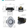 termostato rearme aquecedor hidroconfort ksd 314 r 80c 2