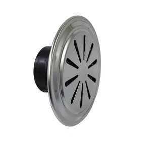 Dreno Ralo Parede Inox Anti Hair Piscina Alvenaria Cano 50mm