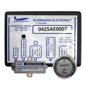Acionador Eletronico Banheira Motobomba Hidroconfort