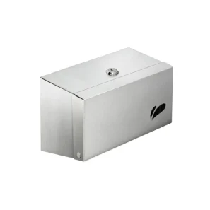 Mini Toalheiro Parede Biovis Quadra Inox 250 Toalhas