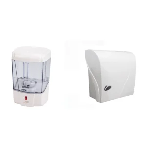 Saboneteira Automática 700ml + Toalheiro esq-500x500