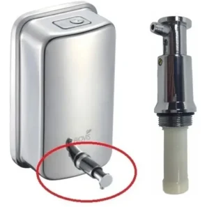 Bico Dosador Saboneteira Inox 500 E 1000 Ml Reposição Biovis